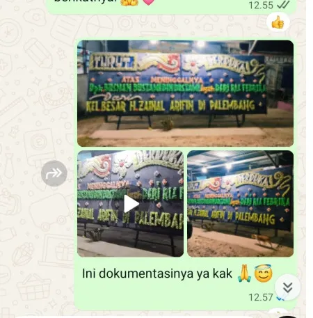 Pengiriman Papan Bunga Duka Triwarno Banyuurip