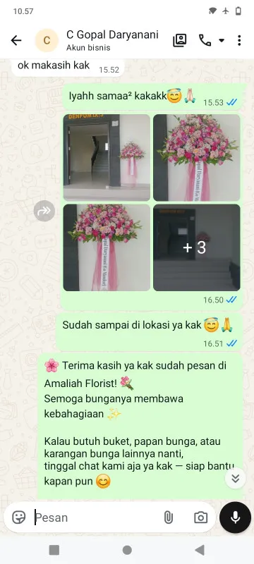 Pengiriman Karangan Bunga Triwarno Banyuurip