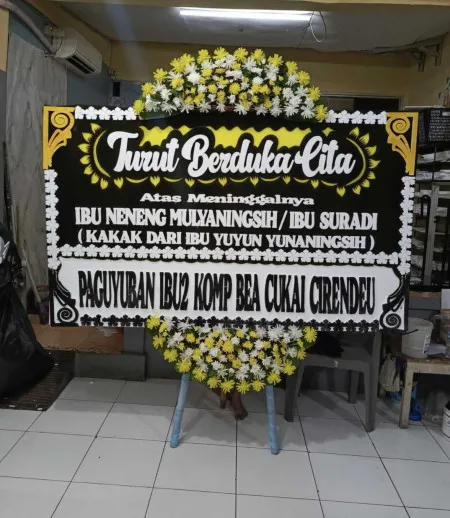 Papan Bunga Duka Triwarno Banyuurip